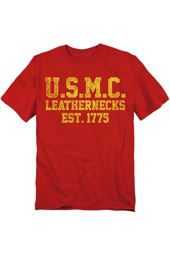 Us Marine Corps T-Shirt Leathernecks Unisex Graphic Tee For Men & Women