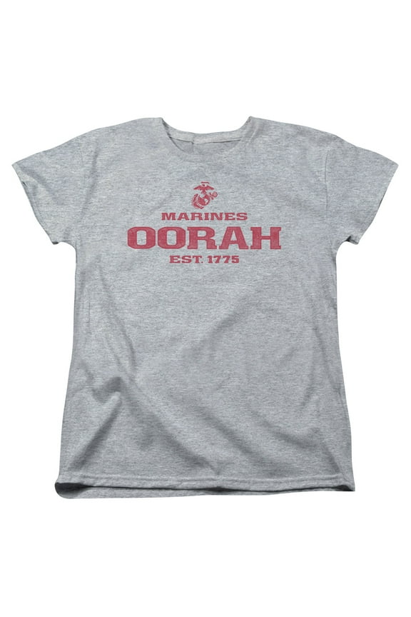 Us Marine Corps - Oorah - Women's Short Sleeve Shirt - XX-Large