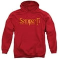 thumbnail image 1 of Us Marine Corps - Semper Fi - Pull-Over Hoodie - Large, 1 of 2