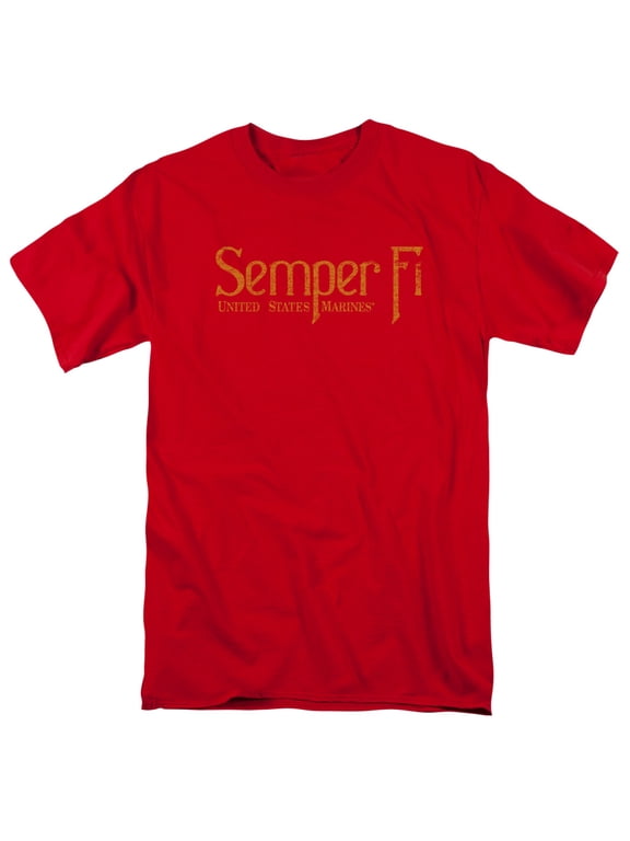 Us Marine Corps T-Shirt Semper Fi Unisex Graphic Tee For Men & Women