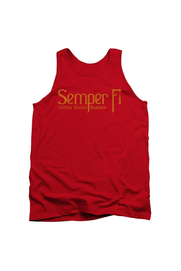 Us Marine Corps - Semper Fi - Tank Top - Large
