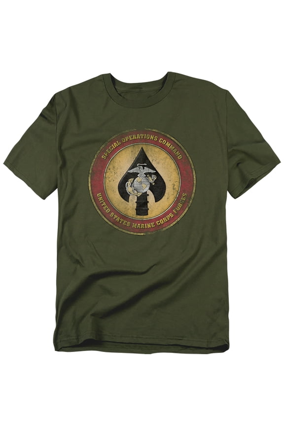 Us Marine Corps - Special Operations Command Patch - Short Sleeve Shirt - XXX-Large