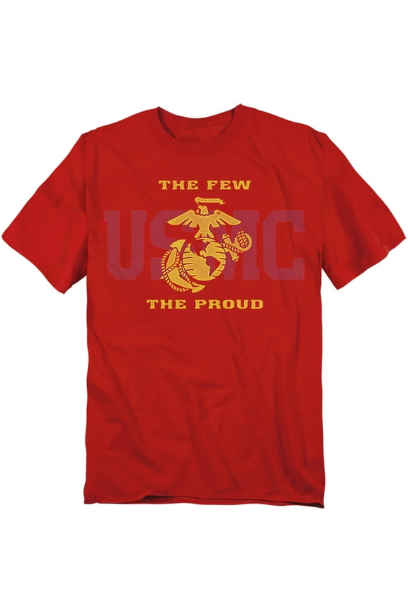 Us Marine Corps T-Shirt Split Tag Unisex Graphic Tee For Men & Women Red&nbsp;