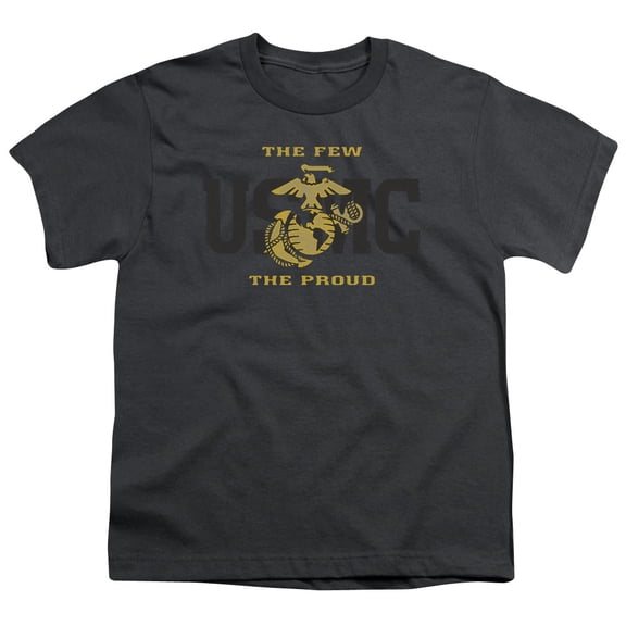 Us Marine Corps - Split Tag - Youth Short Sleeve Shirt - Medium
