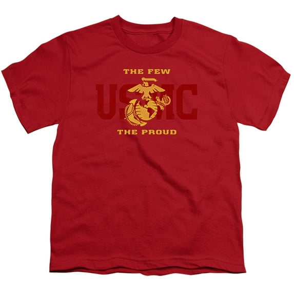 Us Marine Corps - Split Tag - Youth Short Sleeve Shirt - X-Large