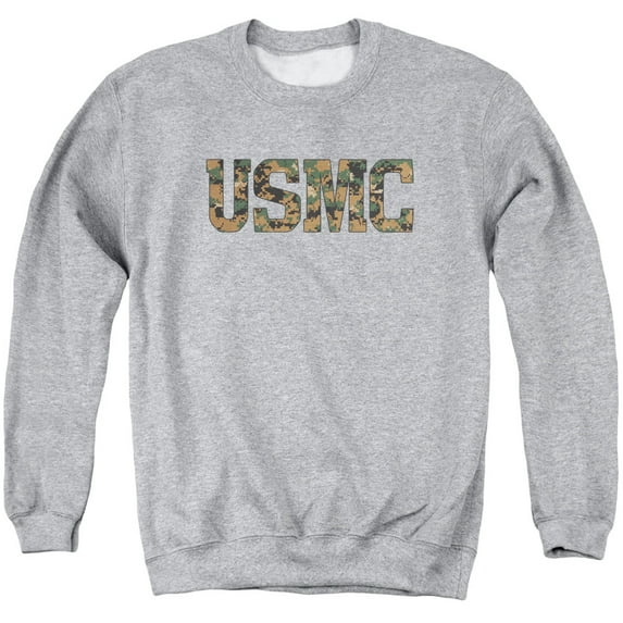 Us Marine Corps - Usmc Camo Fill - Crewneck Sweatshirt - Medium