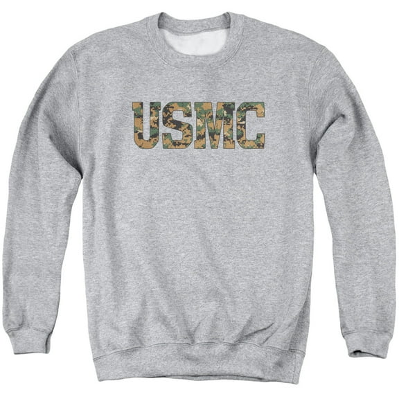 Us Marine Corps - Usmc Camo Fill - Crewneck Sweatshirt - XX-Large