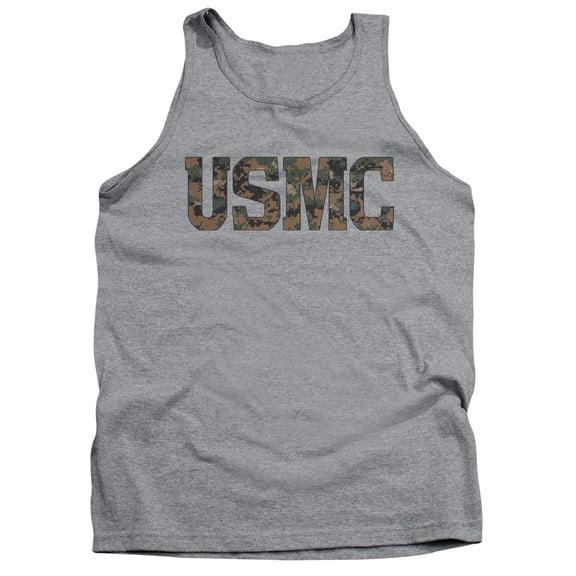 Us Marine Corps - Usmc Camo Fill - Tank Top - Large