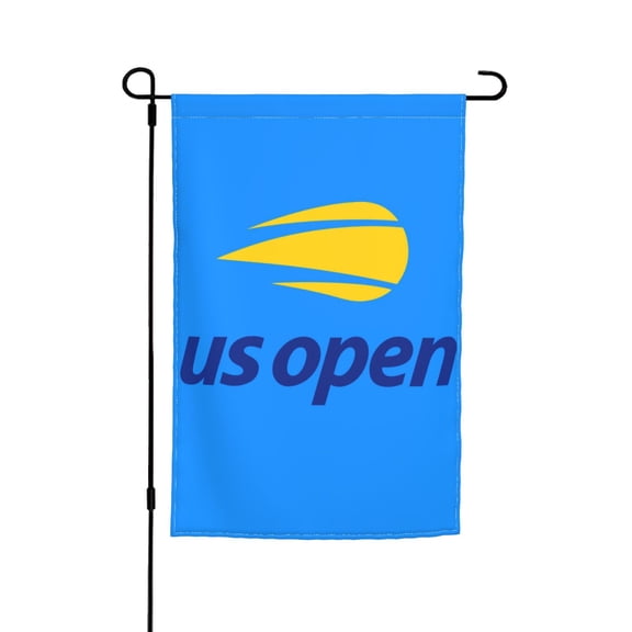Us Open Double Garden Flags 12x18 Inch Suitable For Courtyard Lawn Holiday Home Outdoor Decoration Flag