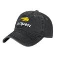 thumbnail image 1 of Us Open Flaming Tennis Ball Logo Cowboy Hat Baseball Hat Trucker Hat For Men Women Retro Denim Hats Baseball Cap Dad Hat, 1 of 5