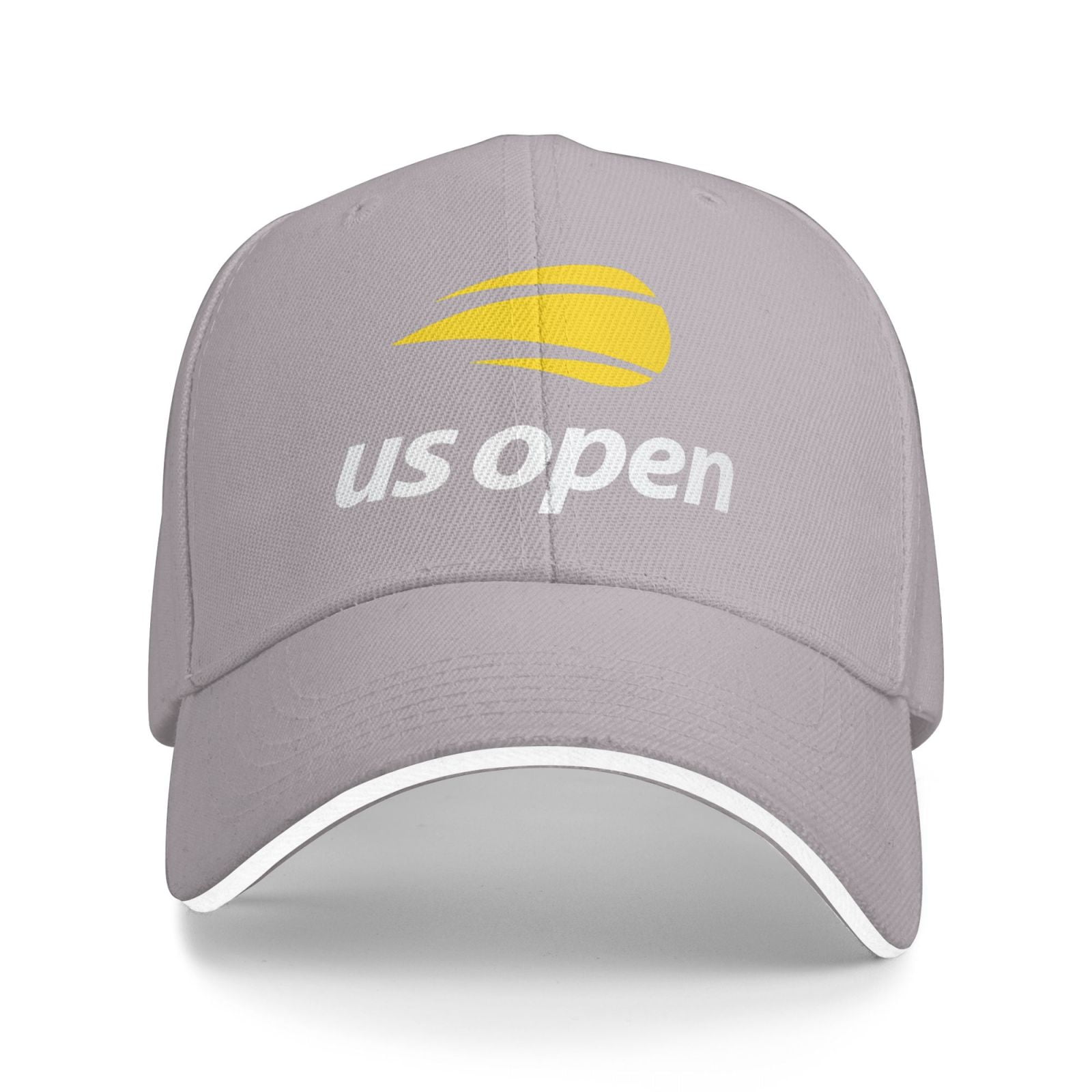 Us Open Cap Us Open Flaming Tennis Ball Logo Men Women Sandwich Cap Classic ...