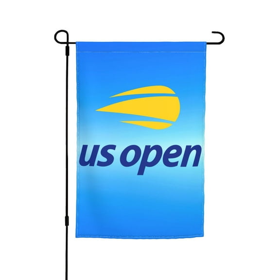 Us Open Garden Flag 12x18 Inch Indoor Balcony Courtyard Outdoor Decorative Flag