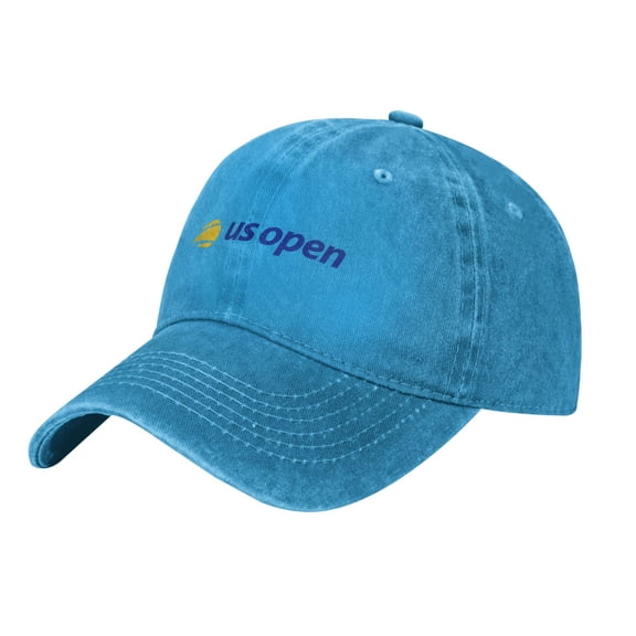 Us Open Logo Cowboy Hat Baseball Hat Trucker Hat For Men Women Retro Denim Hats Baseball Cap Dad Hat