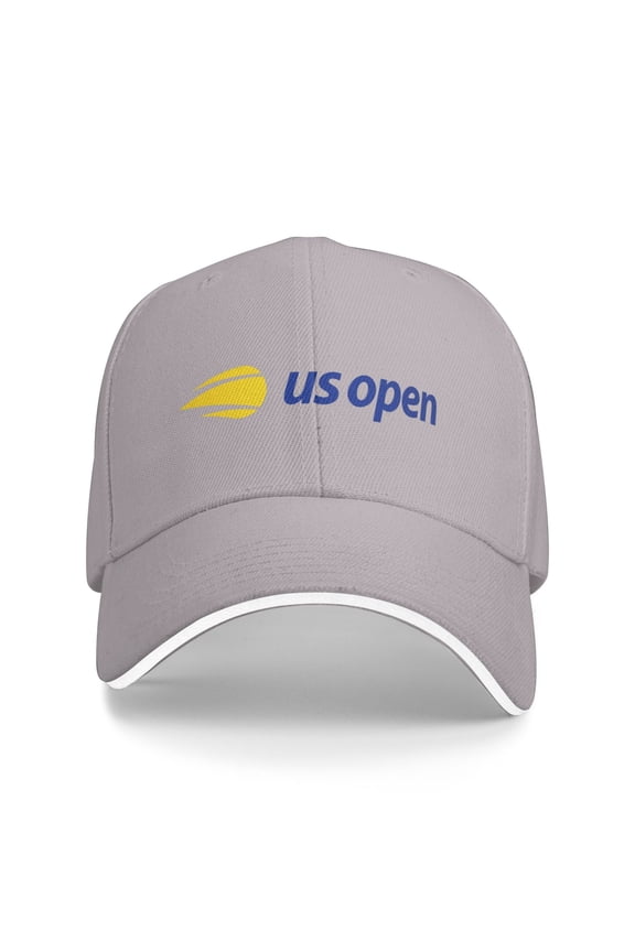 Us Open Logo Men Women Sandwich Cap Classic Baseball Capunisex Adjustable Casquette Dad Hat