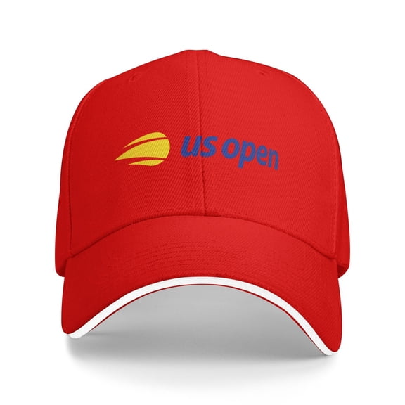 Us Open Logo Men Women Sandwich Cap Classic Baseball Capunisex Adjustable Casquette Dad Hat