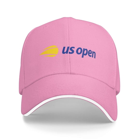 Us Open Logo Men Women Sandwich Cap Classic Baseball Capunisex Adjustable Casquette Dad Hat