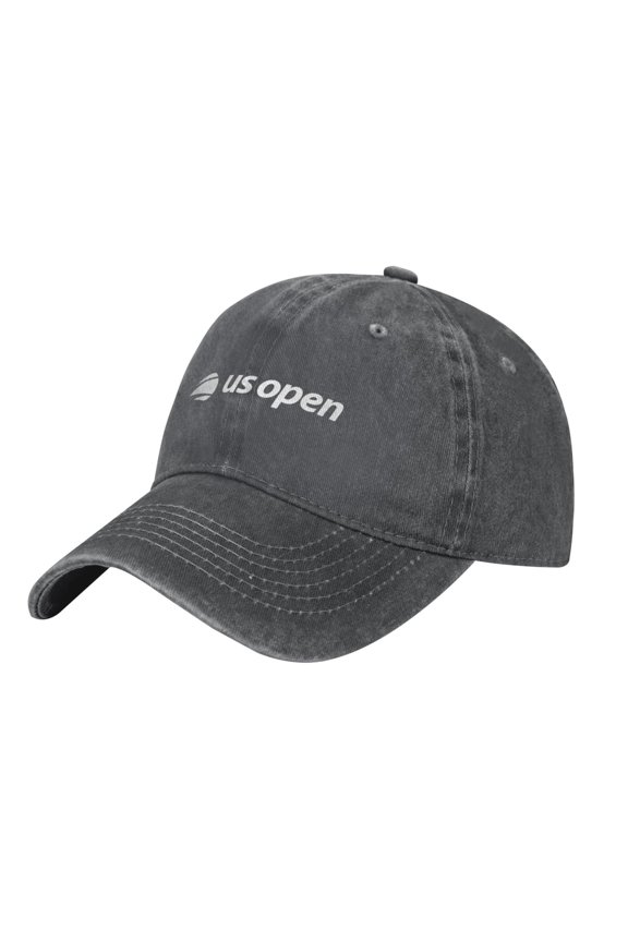 Us Open Symbol Logo Cowboy Hat Baseball Hat Trucker Hat For Men Women Retro Denim Hats Baseball Cap Dad Hat