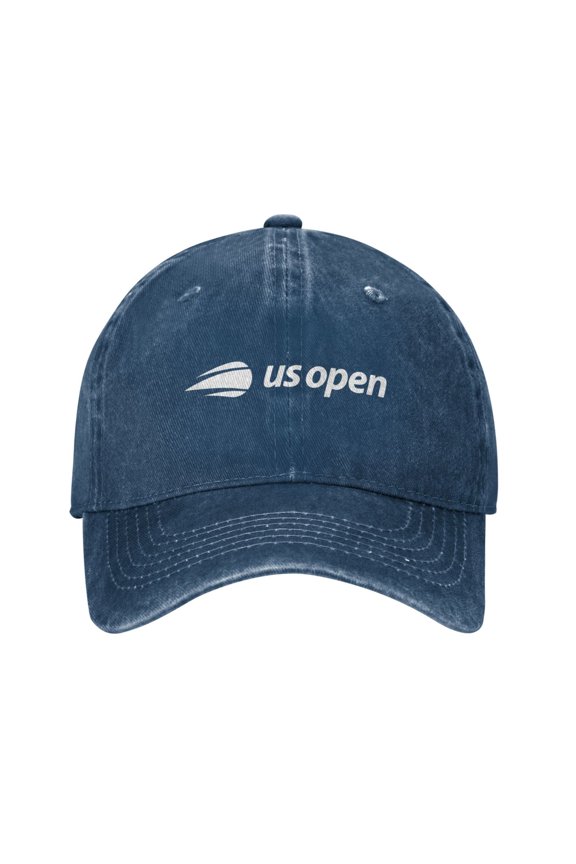 Us Open Symbol Logo Cowboy Hat Baseball Hat Trucker Hat For Men Women Retro Denim Hats Baseball Cap Dad Hat