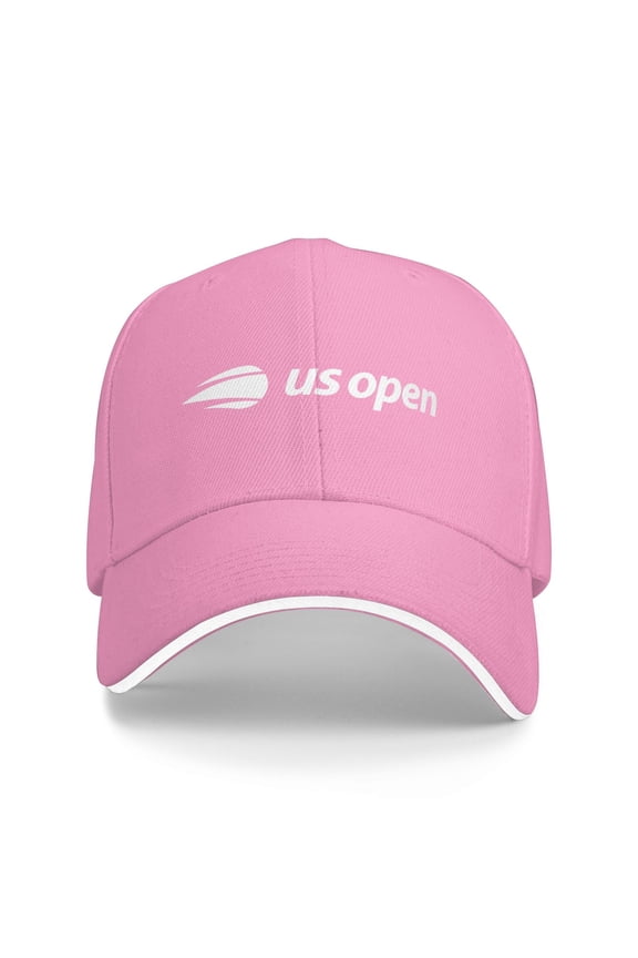 Us Open Symbol Logo Unisex Sandwich Cap Classic Baseball Capunisex Adjustable Casquette Dad Hat