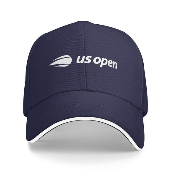 Us Open Symbol Logo Unisex Sandwich Cap Classic Baseball Capunisex Adjustable Casquette Dad Hat