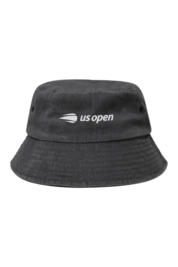 Us Open Symbol Logo Washed Bucket Hat For Men Women Denim Bucket Hat Sun Hat Cowboy Fishing Beach Hat