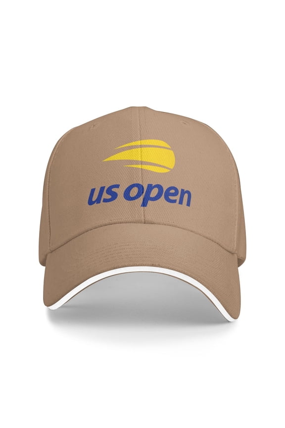 Us Open Unisex Adult Baseball Caps Adjustable Casquette Dad Hat Sandwich Cap Outdoors Headwear