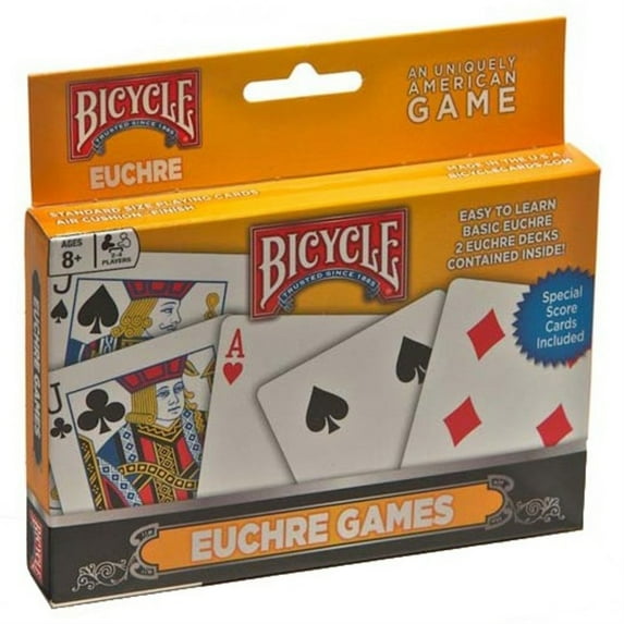 Us Playing Card Company Bicycle Euchre Games