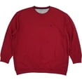 thumbnail image 1 of Us Polo Assn. Big and Tall Mens Embroidered Crew Neck Long Sleeve Sweatshirt, 4x-large Tall , Red, 1 of 1