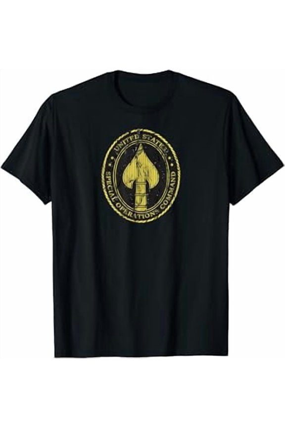 Us Special Forces Shirtus Socom Shirtdistressed T-Shirt