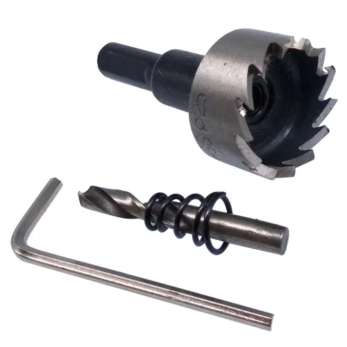 Us Stock 25Mm Hss Drill Bit Hole Saw Tooth Stainless Steel Metal Alloy Cutter