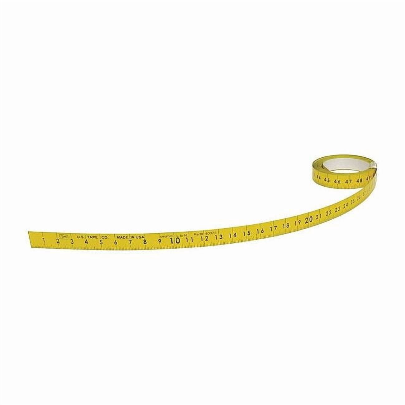 U.S. Tape 120 in Adhesive Tape Measure, 1/2 in Blade 50021