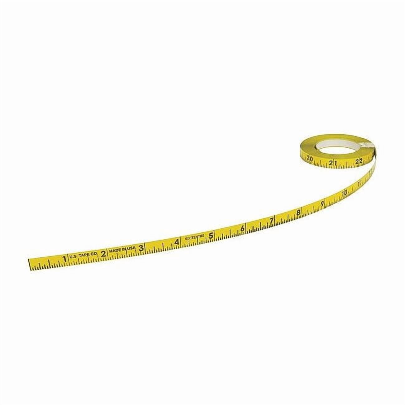 U.S. Tape 300 in Adhesive Tape Measure, 3/8 in Blade 58502