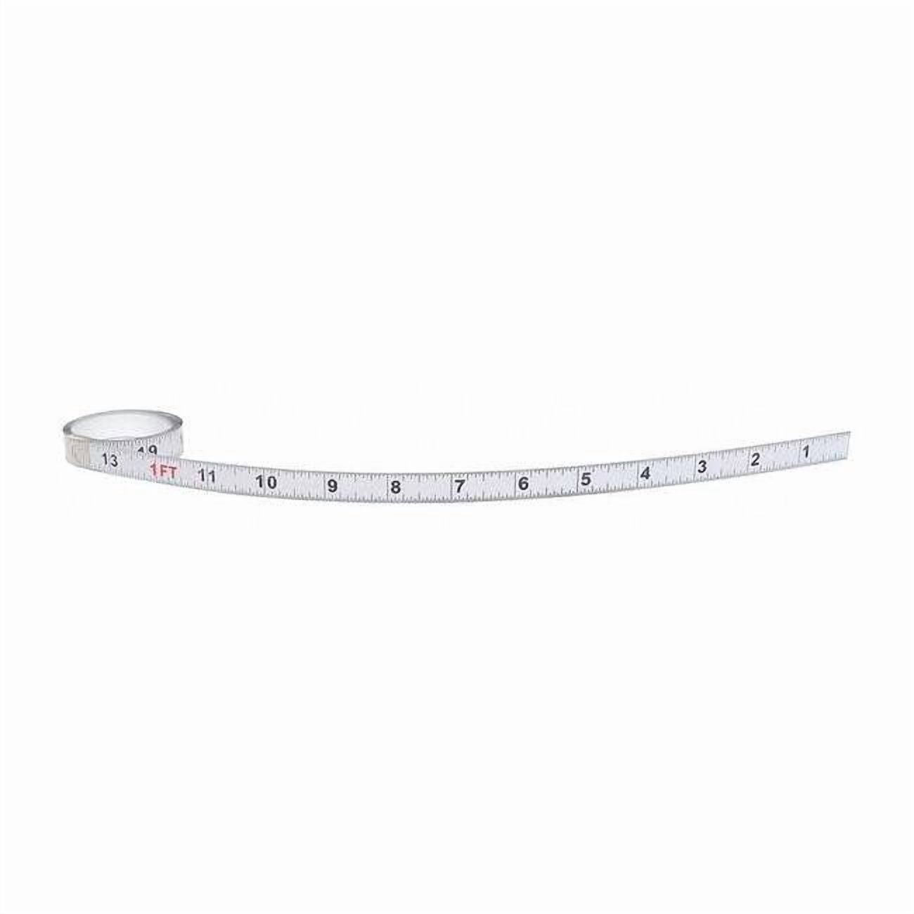 U.S. Tape 72 in Adhesive Tape Measure, 1/2 in Blade 50010