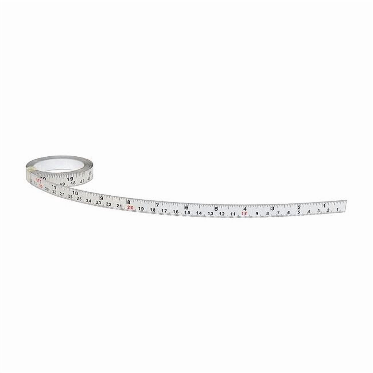 U.S. Tape 144 in Adhesive Tape Measure, 1/2 in Blade 50005