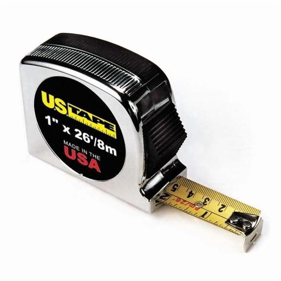 U.S. Tape 26 ft Tape Measures, 1 in Blade 57243