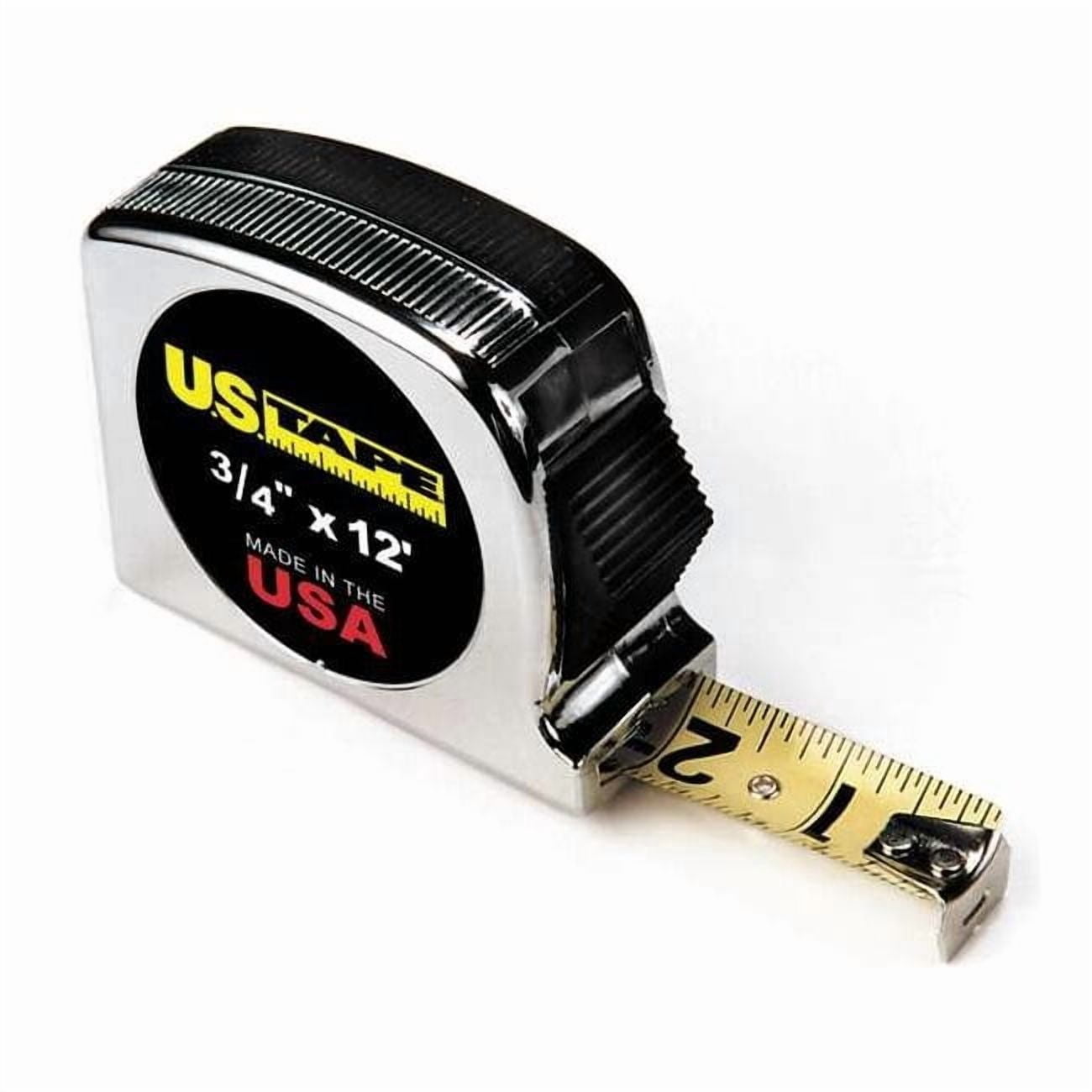 U.S. Tape 12 ft Tape Measures, 3/4 in Blade 56907