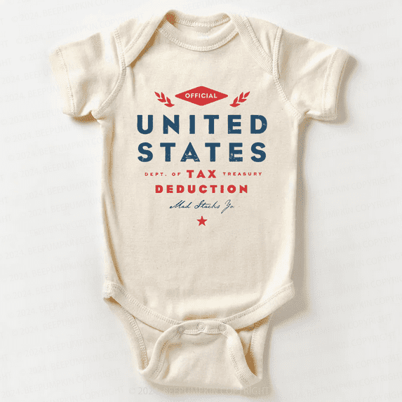 Us Tax Deduction Baby Bodysuit Cute Baby Onesie, Baby Bodysuit Lat 4424 Cute Baby Onesie, BABY BODYSUIT LAT 4424