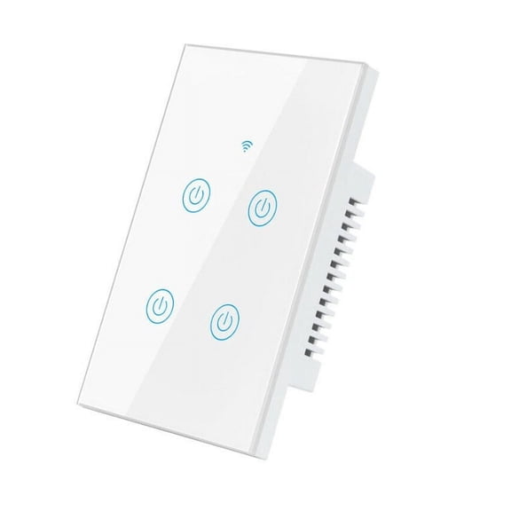 Us Wifi For Smart Wall Touch Switch Works With For Homekit Neutral Wire Dual Mode