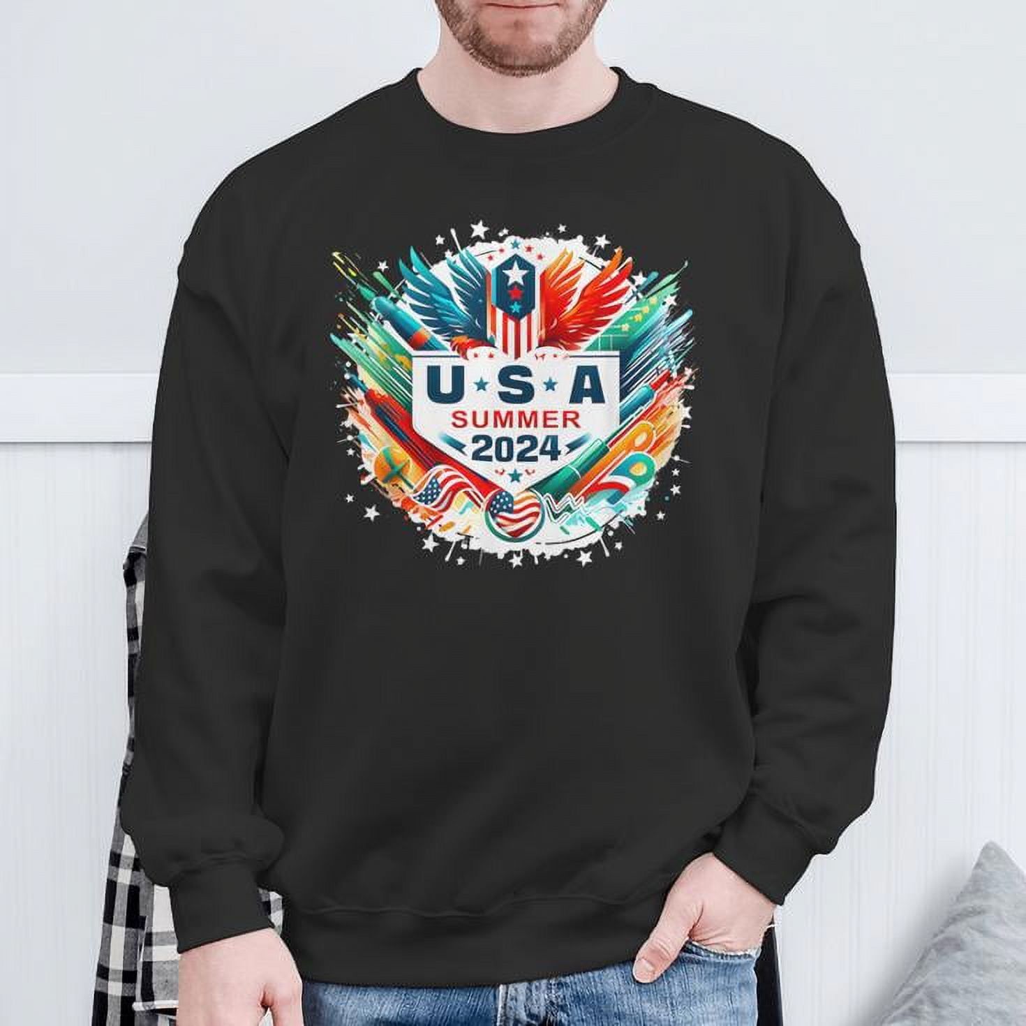 Usa 2024 Summer Games United States 2024 Usa Sweatshirt
