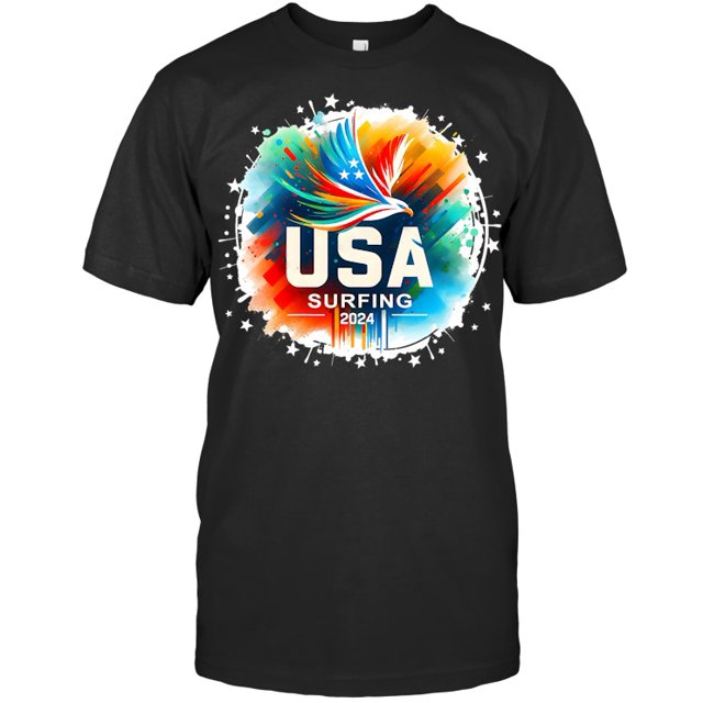 Usa 2024 Summer Games United States Surfing Surf 2024 Usa Surfing T