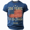 thumbnail image 1 of Usa 250 Flag 1776 Shirts for Men 4th Of July Shirt Men's Patriotic Shirts Mens Fourth Of July Shirt Mens Flag Shirt Vintage T Shirts for Men Mens Tshirts, 1 of 3
