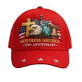 thumbnail image 1 of Usa 250Th Anniversary Commemorative Cap,250 Anniversary Usa Hat, Patriotic Theme Baseball Cap Unisex Multiple Styles Available,Printed Design, 1 of 4