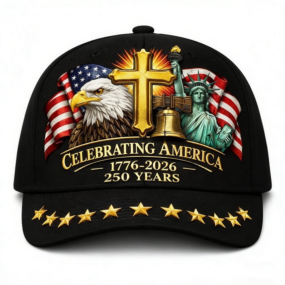 Usa 250Th Anniversary Commemorative Cap,250 Anniversary Usa Hat, Patriotic Theme Baseball Cap Unisex Multiple Styles Available,Printed Design