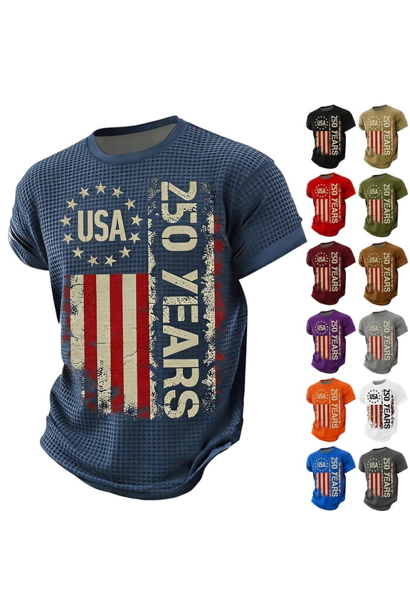 Usa 250th Anniversary 1776 Shirt 4th Of July Tshirt Patriotic T Shirts for Men Funny Shirts America Shirts Funny Shirt July 4 Shirts