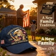 thumbnail image 1 of Usa 250th Anniversary Adjustable Patriotic Baseball Cap, Vintage Retro Design Celebrating Freedom and Heritage with Stylish Comfort for Daily Wear (embroidered), Blue, 1 of 11