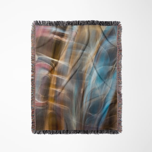Usa, Alaska, Juneau. Blur Of Clothing Worn By Native Americas., Woven Blanket
