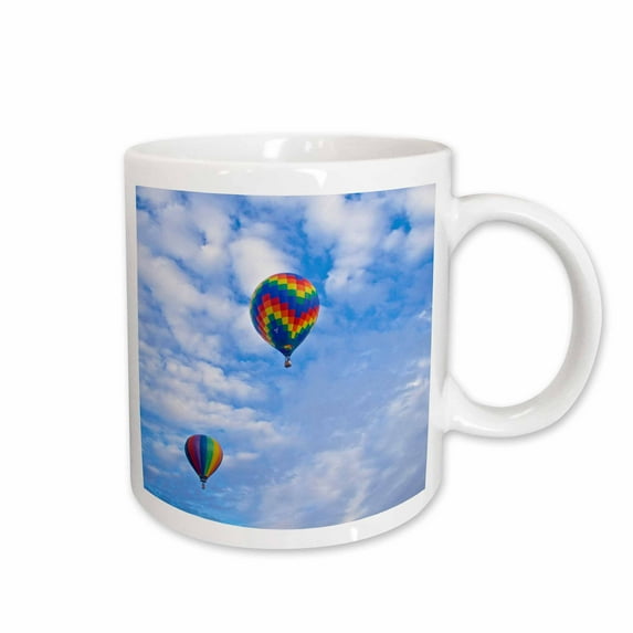 3drose, Usa, Albuquerque. International Balloon Fiesta, 15oz Mug