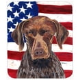 thumbnail image 1 of Usa American Flag With German Shorthaired Pointer Mouse Pad, Hot Pad Or Trivet, 1 of 1