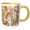 thumbnail image 1 of 3drose, Usa, Arizona, Sycamore, Platanus Wrightii, 11oz Two-tone Yellow Mug, 1 of 6