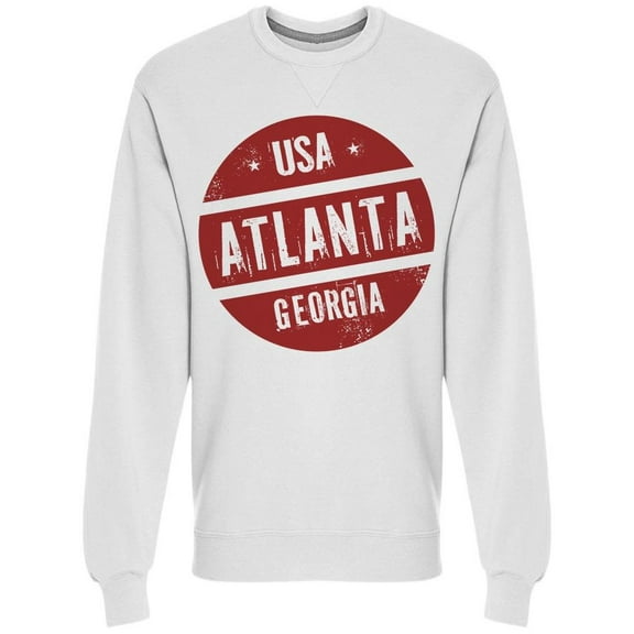 Usa Atlanta Georgia Sweatshirt Men -Image by Shutterstock, Male Small